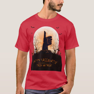 Happy Halloween Horror Scary Trick Or Treat Costum T-Shirt