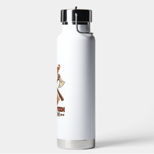 Happy Halloween Hunting Crossed Axes Pumpkin Runes Water Bottle