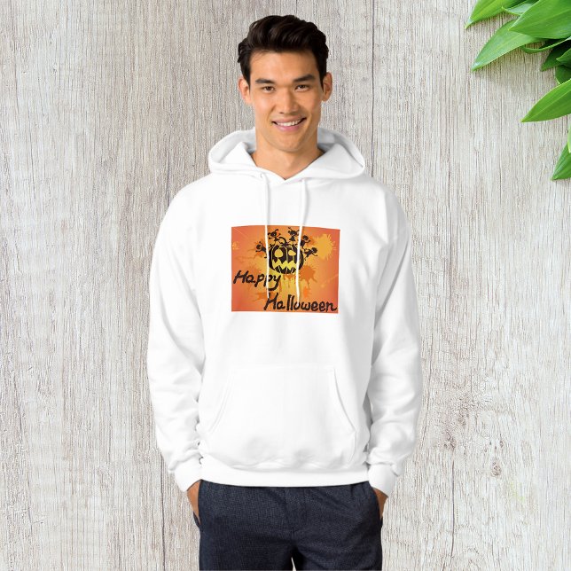 Happy Halloween Illustration Hoodie (Creator Uploaded)