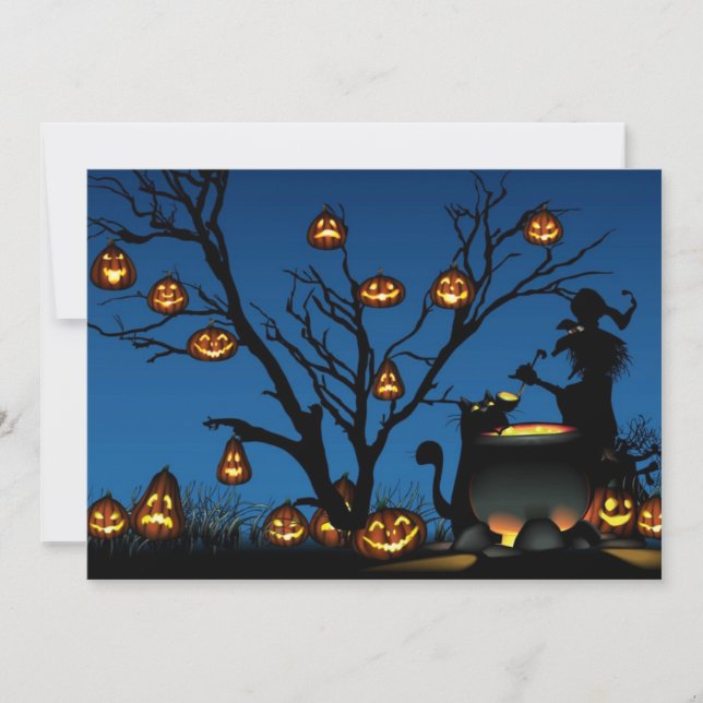 Happy Halloween Invitation (Front)