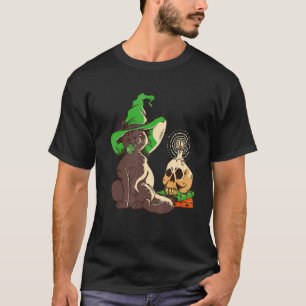happy halloween irish american 2022 Black Cat wit T-Shirt