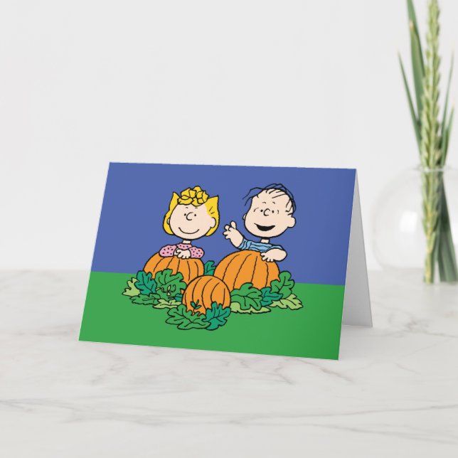 Happy Halloween | It's the Great Pumpkin Holiday Card (Front)