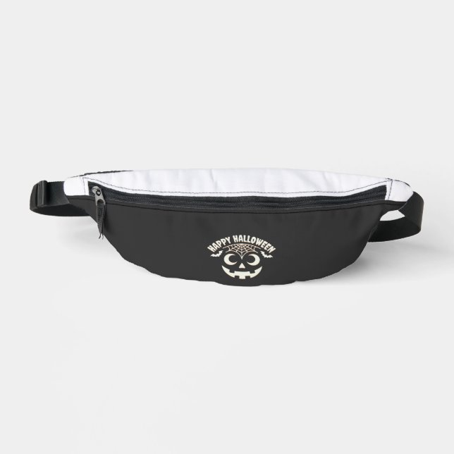 Happy Halloween Jack-O-Lantern Face Design_1 Fanny Pack (Front)