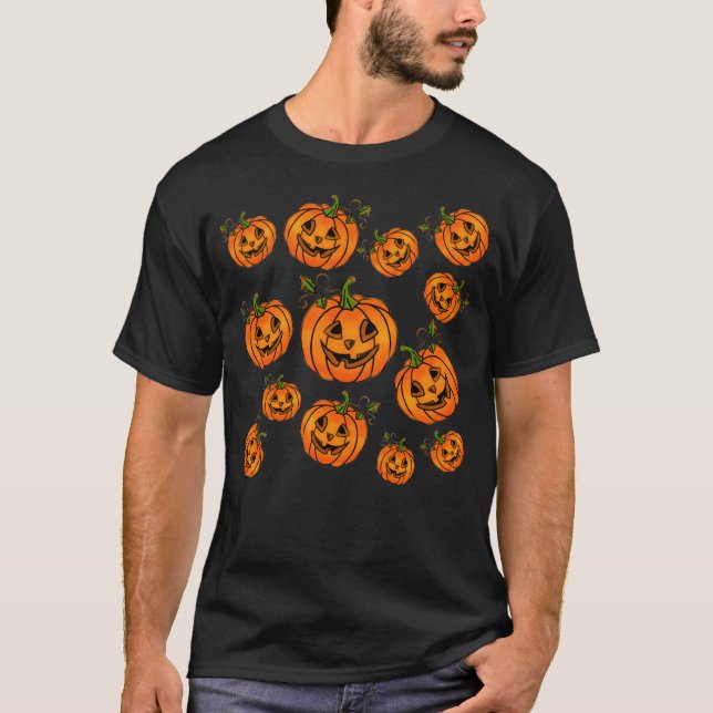 Happy Halloween | jack-o-lantern | pumpkin  T-Shirt (Front)