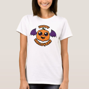 Happy Halloween Kawaii Pumpkin Spooky Cuteness T-Shirt
