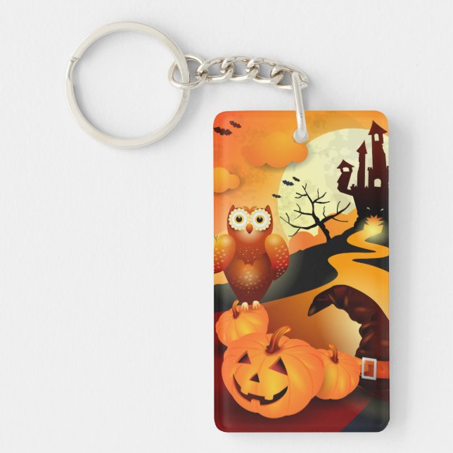Happy Halloween! Keychain (Front)