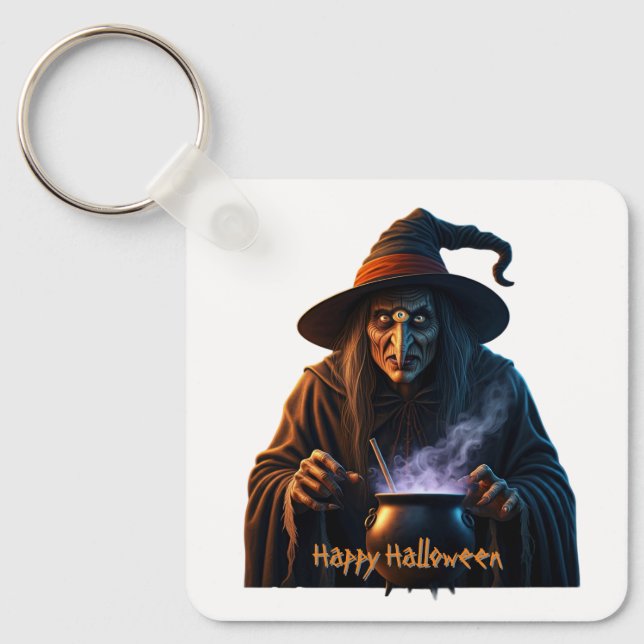 Happy Halloween  Keychain (Front)