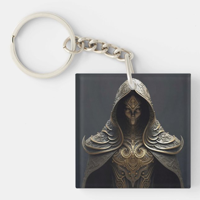 happy halloween keychain (Front)