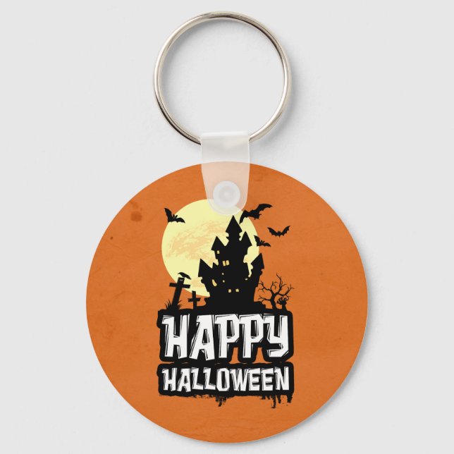 Happy Halloween Keychain (Front)
