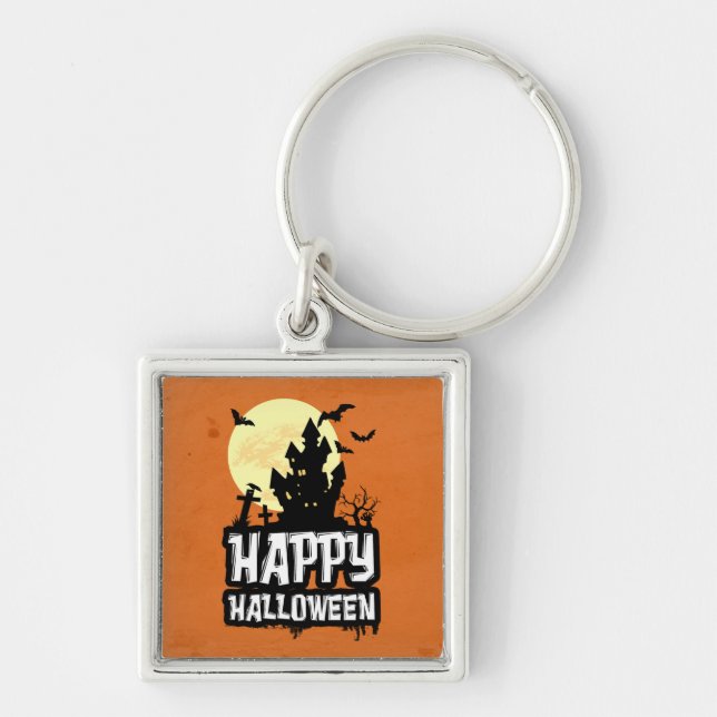 Happy Halloween Keychain (Front)