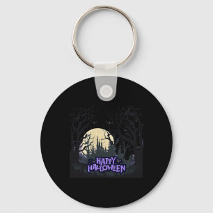 Happy Halloween Keychain