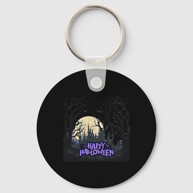 Happy Halloween  Keychain (Front)