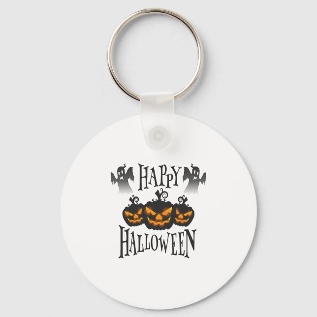 Happy Halloween                            Keychain (Front)