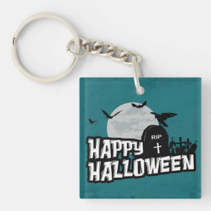 Happy Halloween Keychain