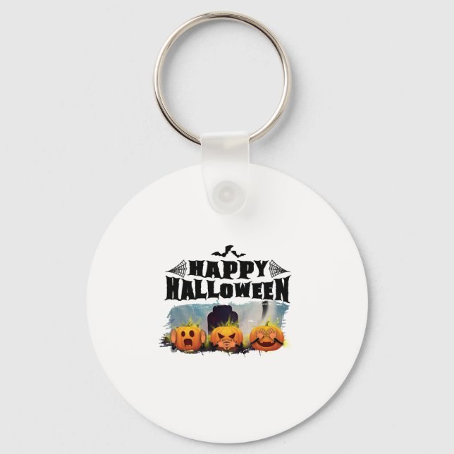 Happy Halloween                                    Keychain (Front)