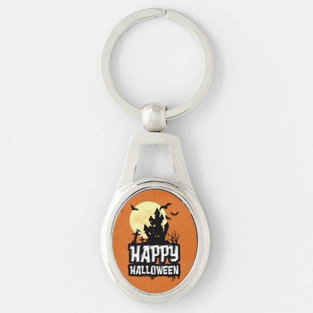 Happy Halloween Keychain (Front)
