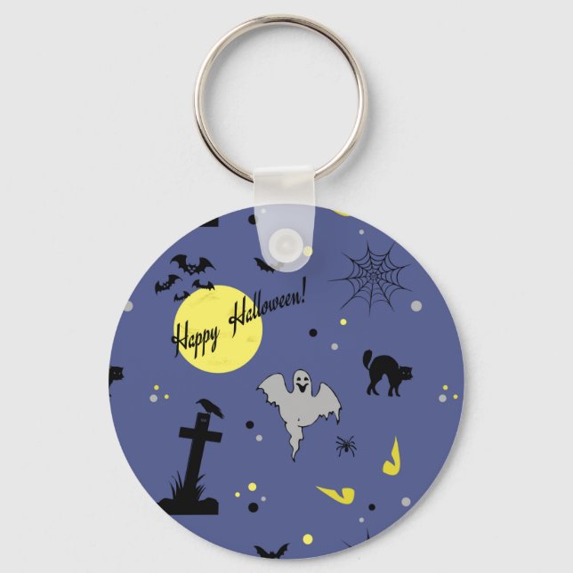 Happy Halloween Keychain (Front)