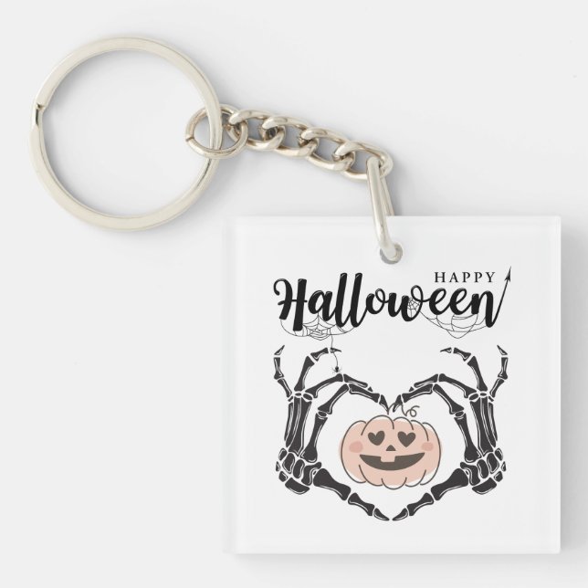 Happy Halloween  Keychain (Front)