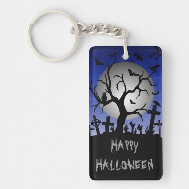 Happy Halloween Keychain (Front)