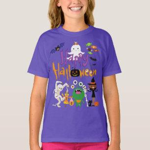 Happy Halloween Kids Cute and Spooky T-Shirt