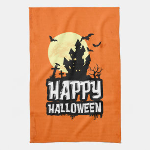 Happy Halloween Kitchen Towel