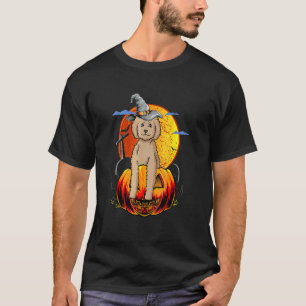 Happy Halloween Labradoodle Dogs Halloween T-Shirt