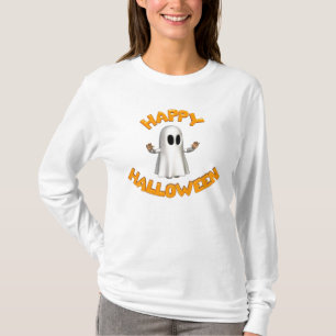 Happy Halloween Ladies T Shirt
