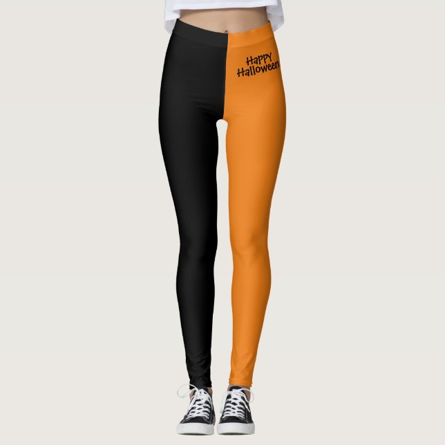 Happy Halloween Leggings (Front)