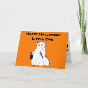 HAPPY HALLOWEEN LITTLE ONE -**Folded Greeting Card