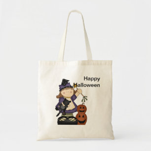 Happy Halloween Little Witch Trick-or-Treat Bag