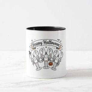 Happy Halloween Lobsters Mug