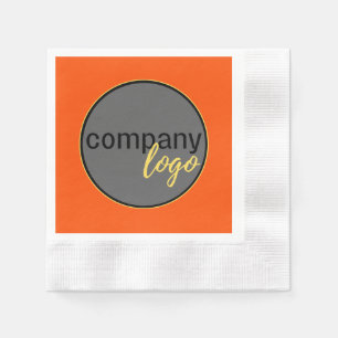 HAPPY HALLOWEEN LOGO TEMPLATE BUSINESS MARKETING NAPKIN