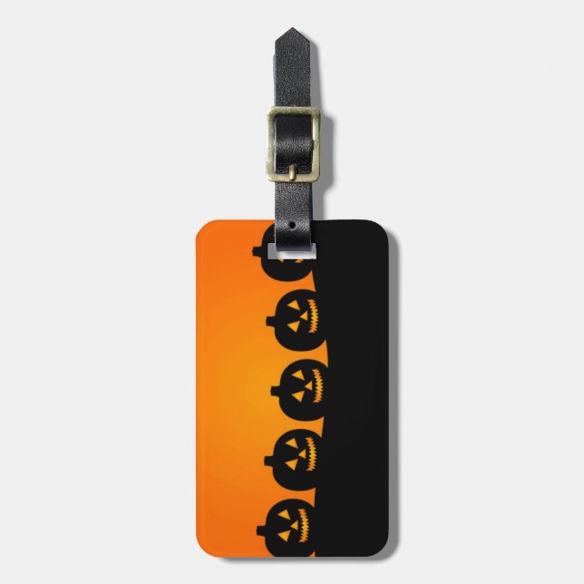 Happy Halloween Luggage Tag (Front Vertical)