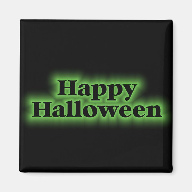 Happy Halloween Magnet (Front)