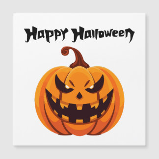 Happy Halloween Magnetic Card