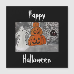 Happy Halloween Magnetic Card