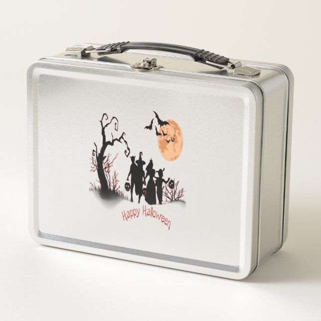 Happy Halloween Metal Lunch Box (Front)