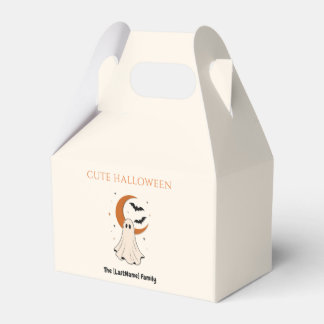 Happy Halloween Minimalist Favor Box