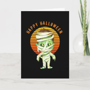 Happy Halloween - Mummy Card