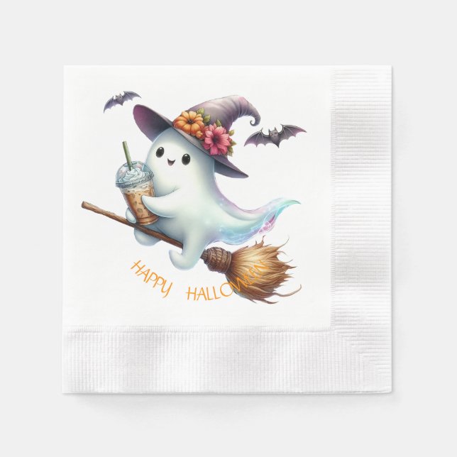 Happy Halloween Napkin (Front)