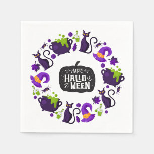 Happy Halloween Napkin