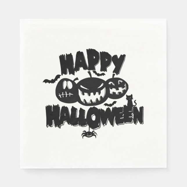 Happy Halloween                     Napkin (Front)