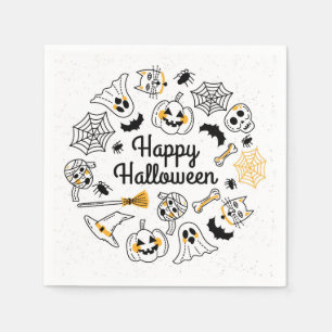 Happy Halloween Napkin