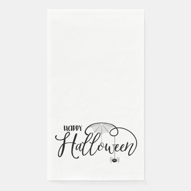 Happy Halloween Napkin (Front)