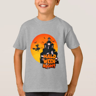 Happy Halloween Night costume for Boys T-Shirt