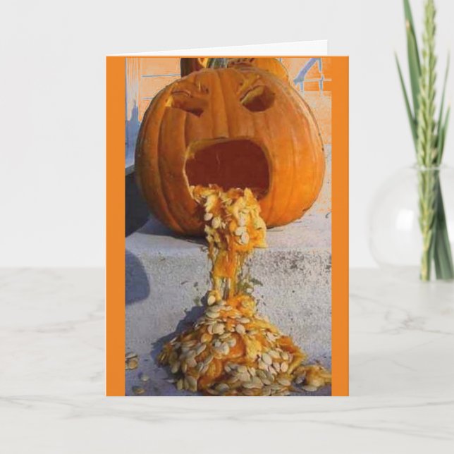 **HAPPY HALLOWEEN** NOW THAT I HAVE YOUR ATTENTION CARD (Front)