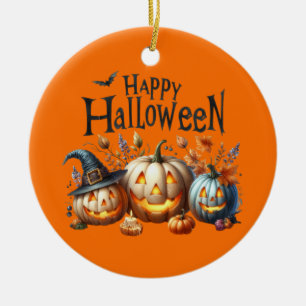 Happy Halloween Ornament