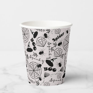 Happy Halloween Paper Cups