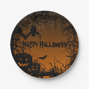 Happy Halloween Paper Dish