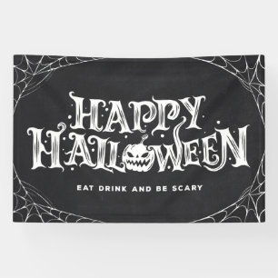 Happy Halloween Party  Banner